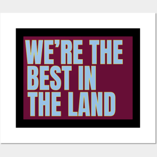 we're the best in the land Posters and Art